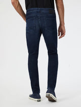 James Skinny Jean - Deep Brushed Feather Blue-Mavi-Over the Rainbow