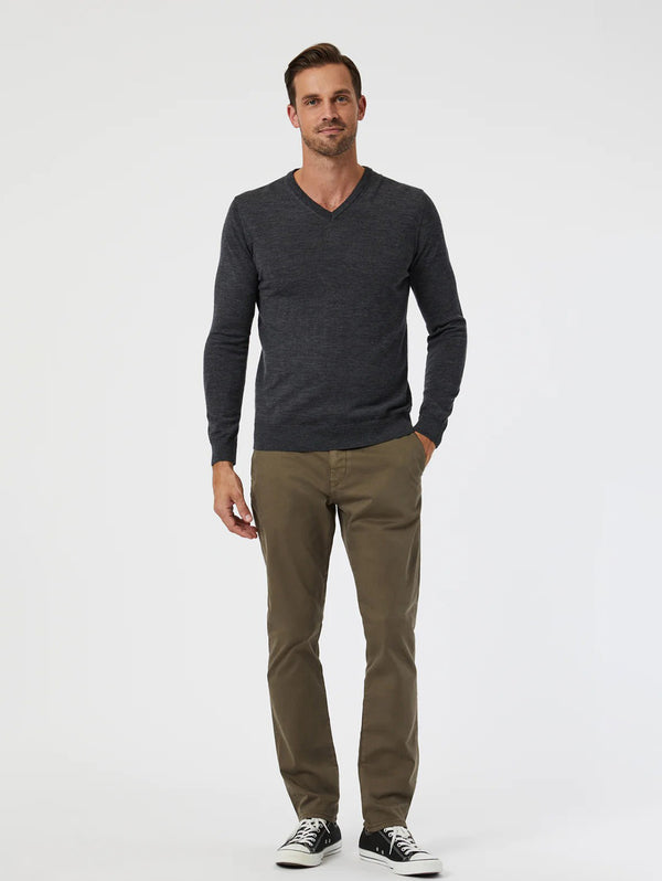 Johnny Twill Chino Pant - Capers Twill-Mavi-Over the Rainbow