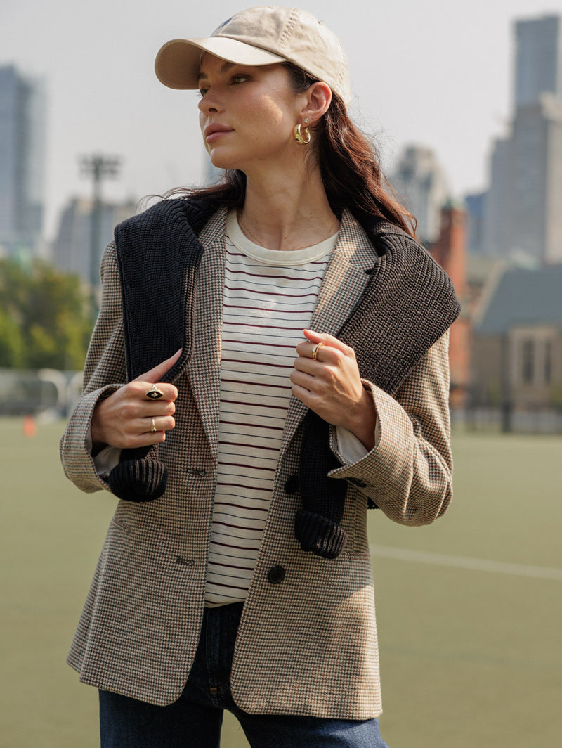 Femme Blazer - Tawny-FRAME-Over the Rainbow