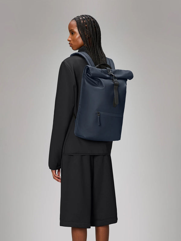 Rolltop Rucksack - Navy