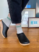 Boyfriend Socks - Light Grey-LE BON SHOPPE-Over the Rainbow