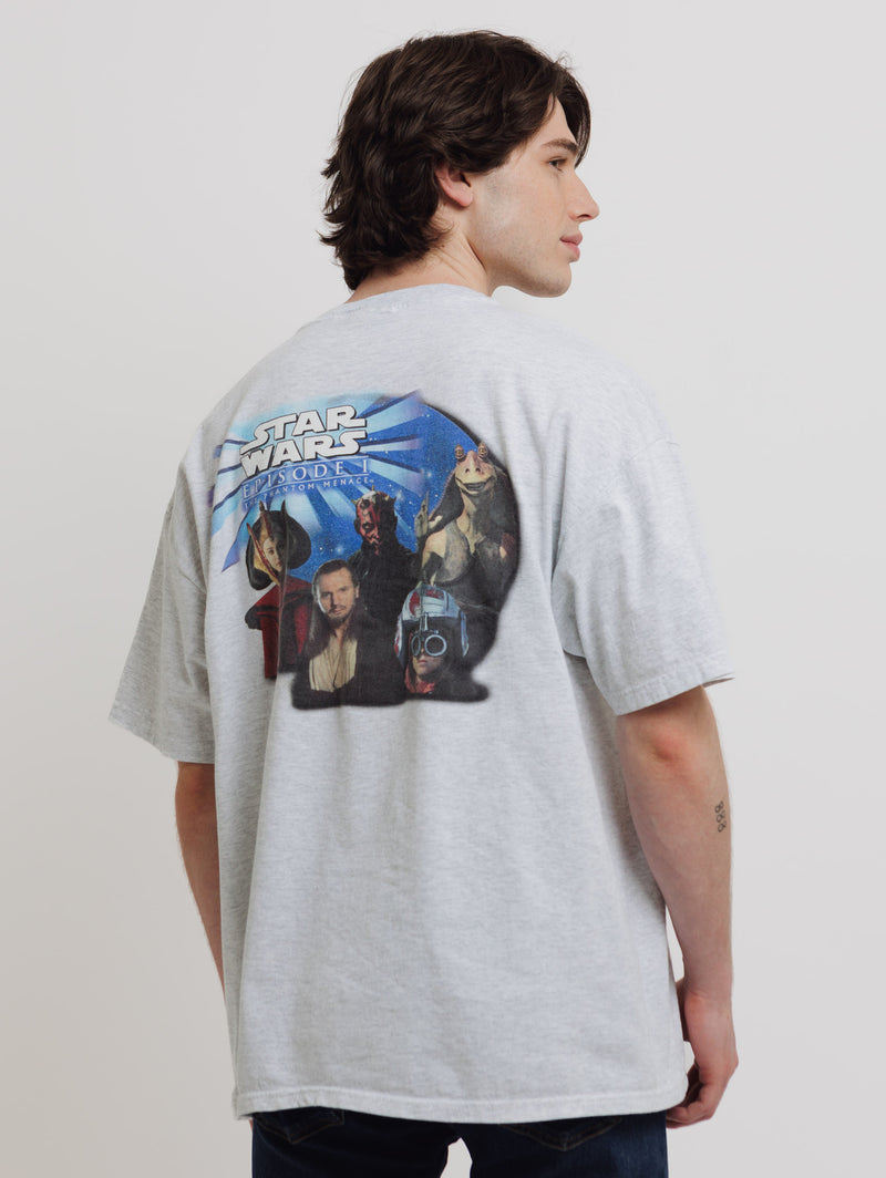 Vintage 1990 Star Wars Episode I Phantom Menace T-Shirt-In Vintage We Trust-Over the Rainbow
