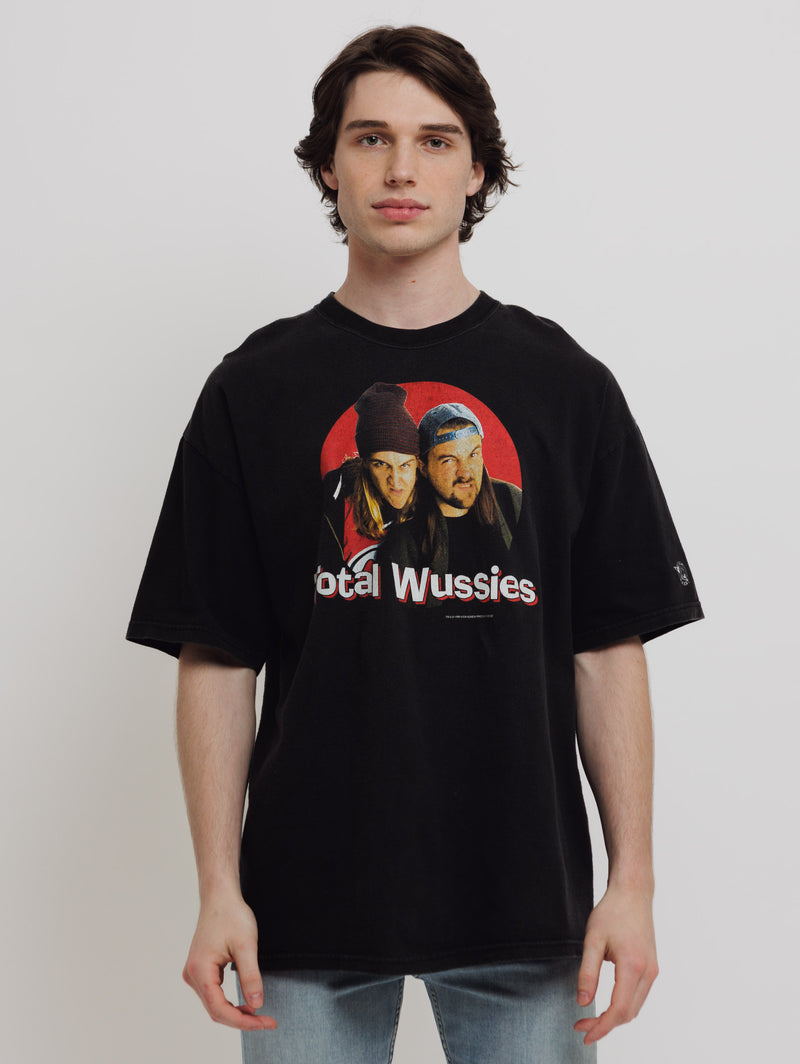 Vintage 1999 Jay & Silent Bob Total Wussies T-Shirt-In Vintage We Trust-Over the Rainbow