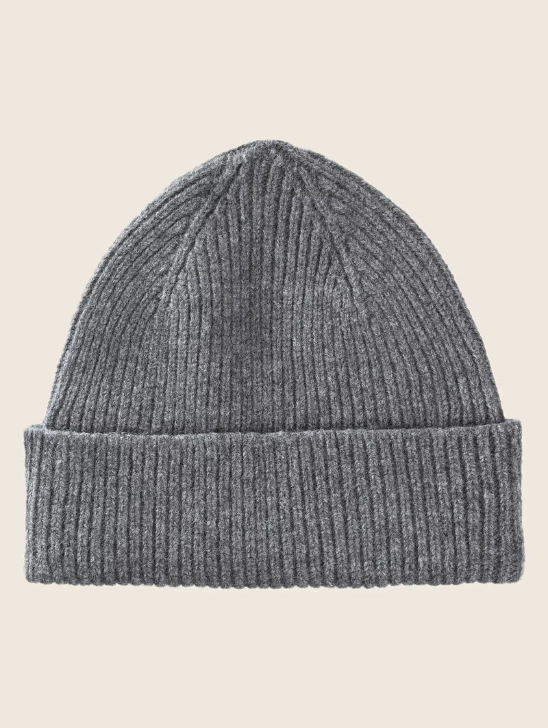 Classic Angora Beanie - Slate Grey-LE BONNET-Over the Rainbow