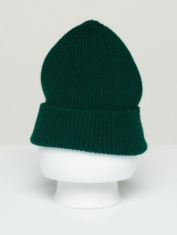 Classic Angora Beanie - Moss-LE BONNET-Over the Rainbow