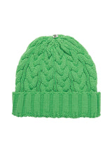 Charlie Cable Toque - Green Tones-Lindo F-Over the Rainbow