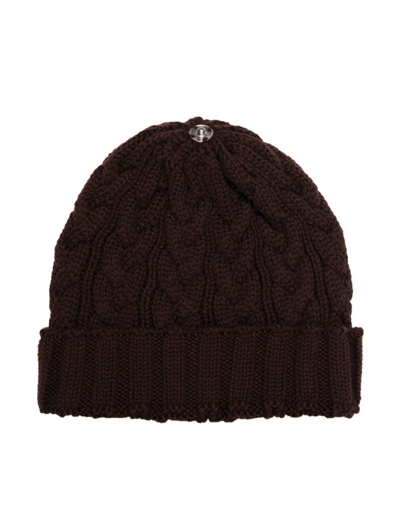 Charlie Cable Toque - Natural Tones-Lindo F-Over the Rainbow