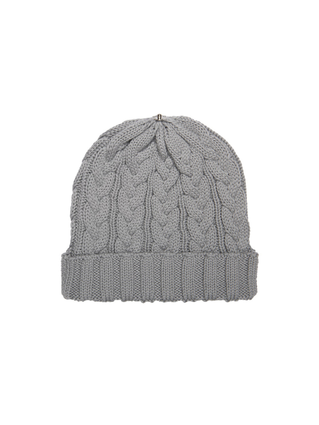 Charlie Cable Knit Hat - Flannel-Lindo F-Over the Rainbow