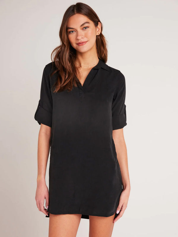 Blouse dress black cheap