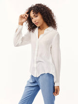 Long Sleeve Classic Button Down-Bella Dahl-Over the Rainbow