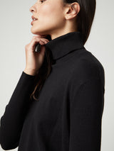Sally Mock Turtleneck Sweater-Velvet-Over the Rainbow