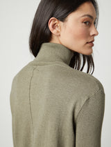 Sally Mock Turtleneck Sweater-Velvet-Over the Rainbow
