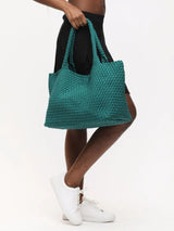 Sky's The Limit Large Tote - Forest-SOL + SELENE-Over the Rainbow