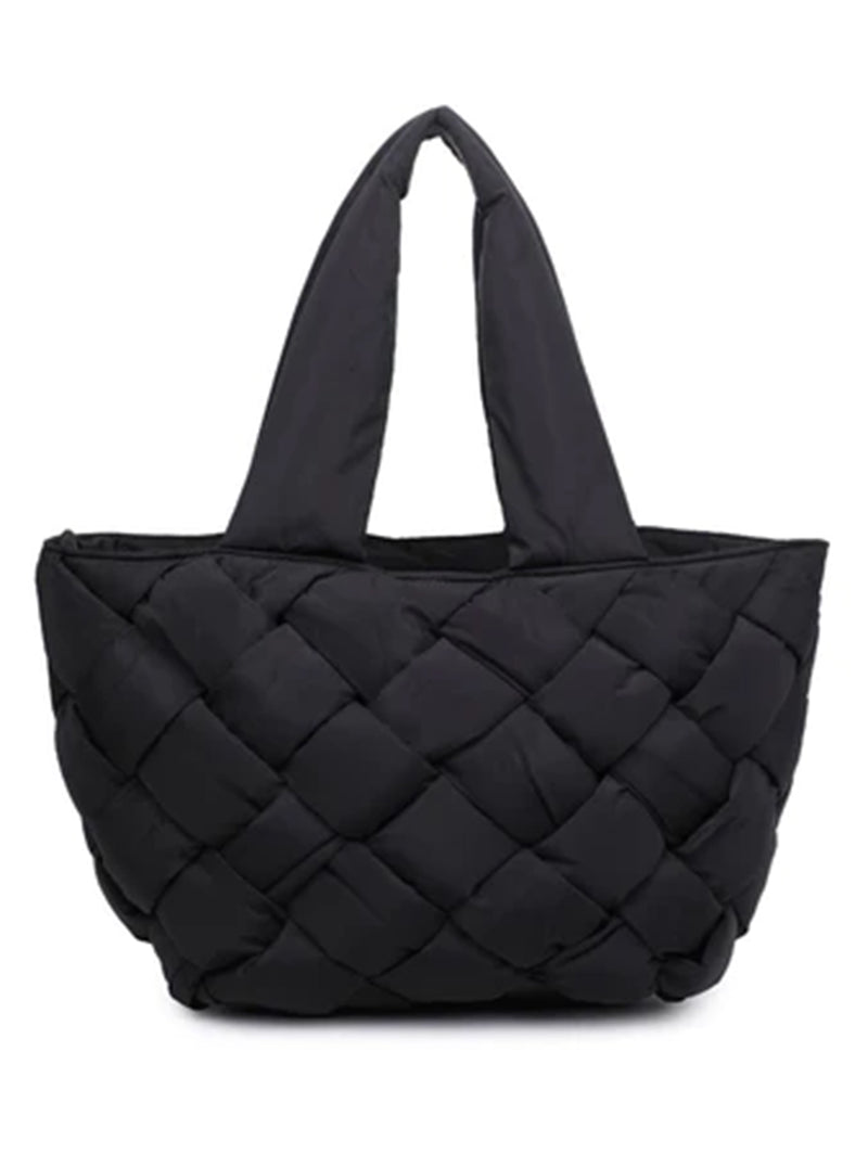 Intuition East West Wide Tote - Black-SOL + SELENE-Over the Rainbow