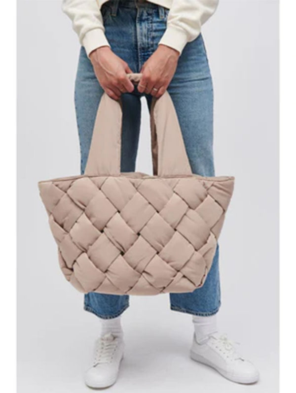 Intuition East West Wide Tote - Nude-SOL + SELENE-Over the Rainbow