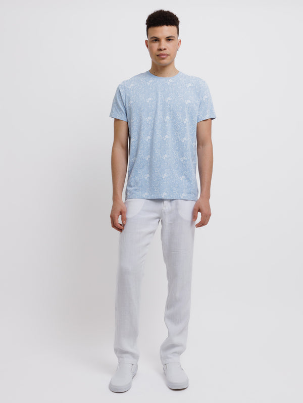 Key West Linen Pant - White-Benson-Over the Rainbow