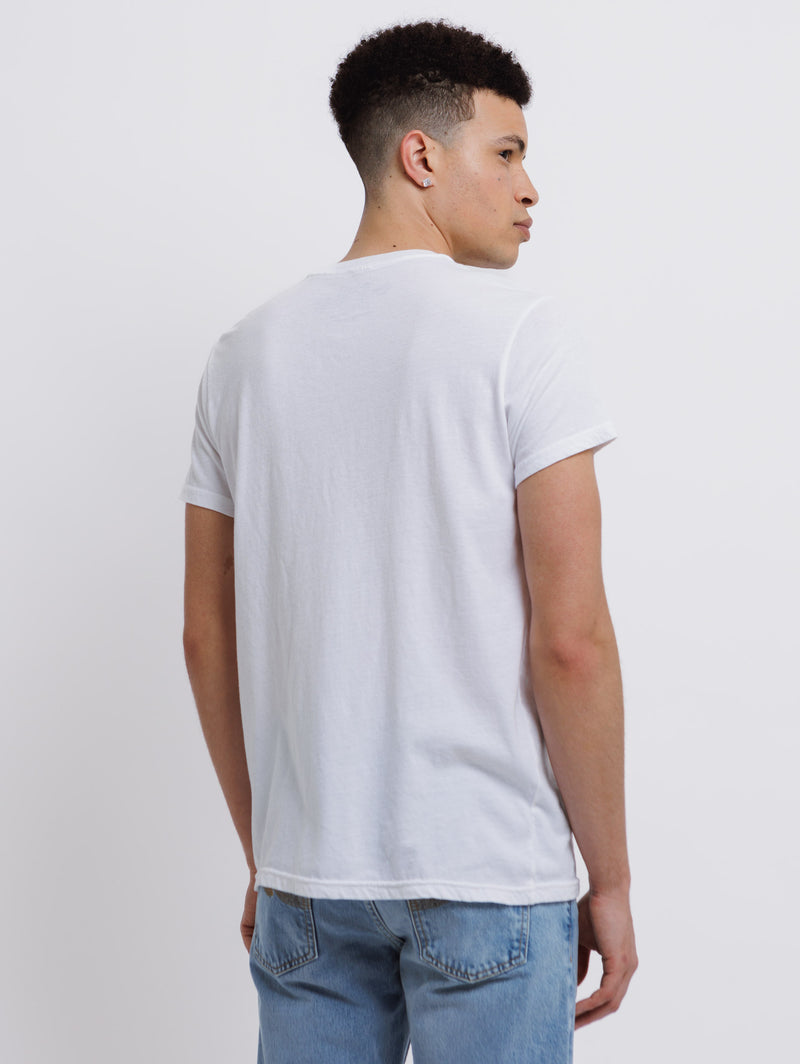 Joshua Tree Tee - Heather White-Retro Brand Black Label-Over the Rainbow
