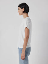 Solana Short Sleeve Crew Tee-Velvet-Over the Rainbow