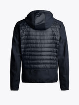 Nolan Hooded Jacket - Navy-PARAJUMPERS-Over the Rainbow