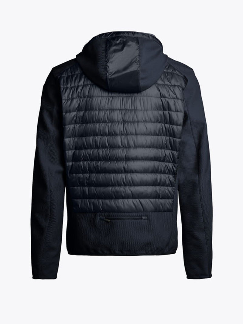 Nolan Hooded Jacket - Navy-PARAJUMPERS-Over the Rainbow