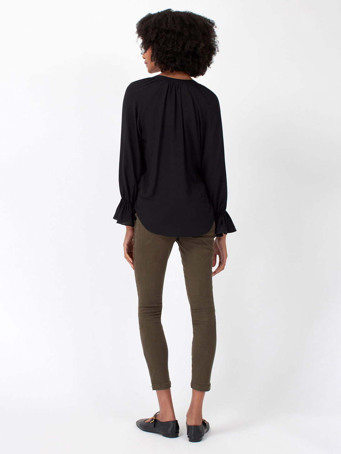 Cecarina Silk Top - Caviar-Joie-Over the Rainbow