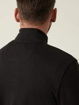 High Neck Zip Up - Black-34 HERITAGE-Over the Rainbow