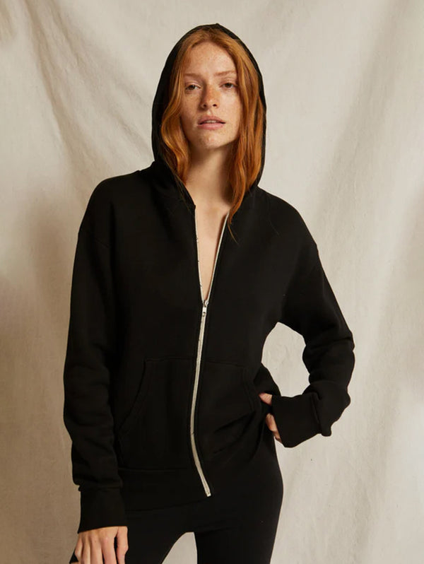 Patti Zip Up Hoodie-PERFECTWHITETEE-Over the Rainbow