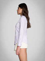 Simply Tailored Stretch Shirt - Lavender Dream-PURE & SIMPLE-Over the Rainbow