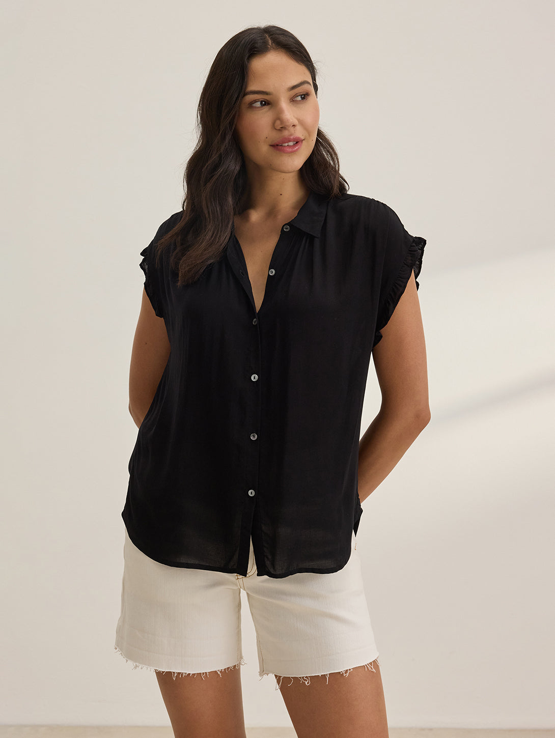 VELVET | Akira Shirt - Black | Over The Rainbow Canada – Over the Rainbow