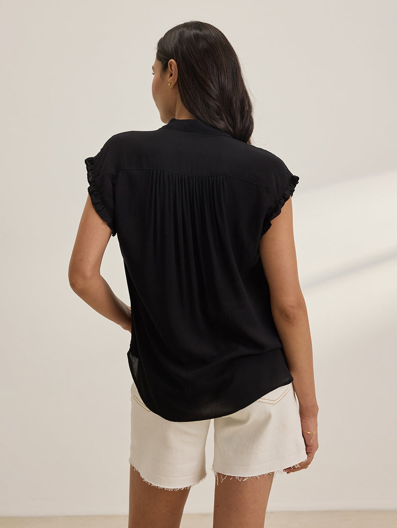Akira Shirt - Black-Velvet-Over the Rainbow