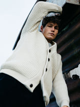 Wilkinson Cardigan - Ecru-PEREGRINE-Over the Rainbow