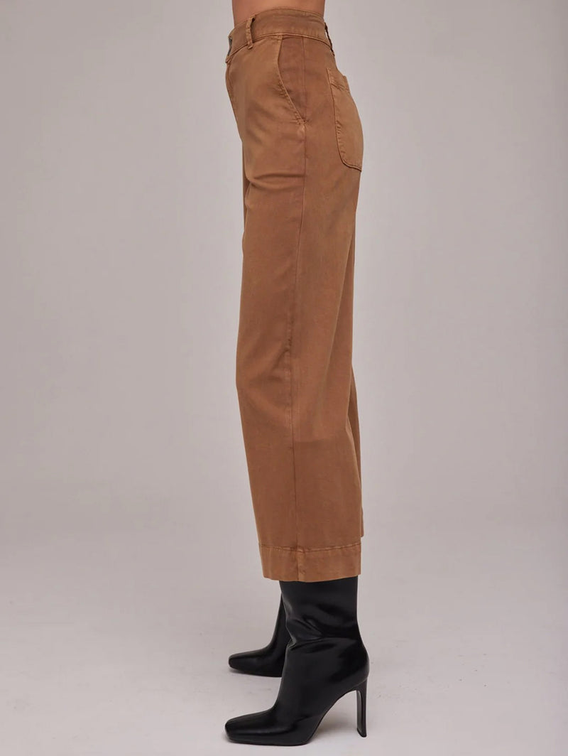 Saige Wide Crop Pant-Bella Dahl-Over the Rainbow