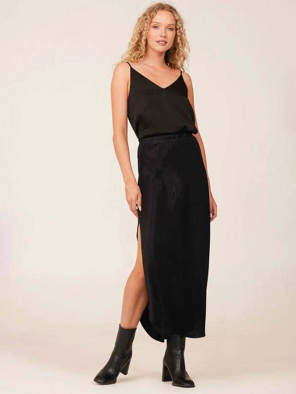 Bias Skirt - Black-Bella Dahl-Over the Rainbow