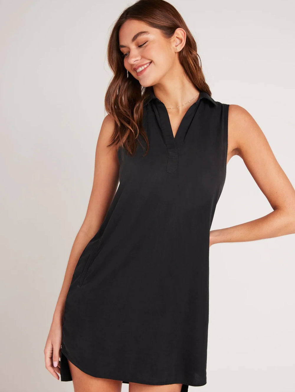 Sleeveless A Line Dress Vintage Black VINTAGE Black M