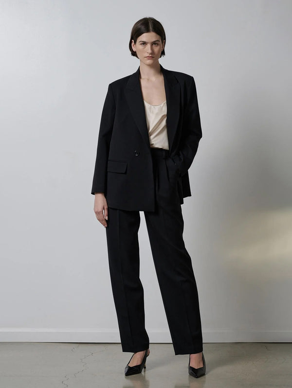 Fairfax Blazer - Black-Velvet-Over the Rainbow