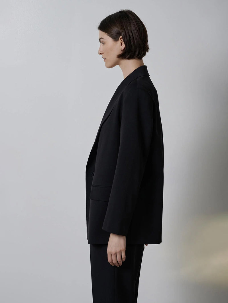 Fairfax Blazer - Black-Velvet-Over the Rainbow