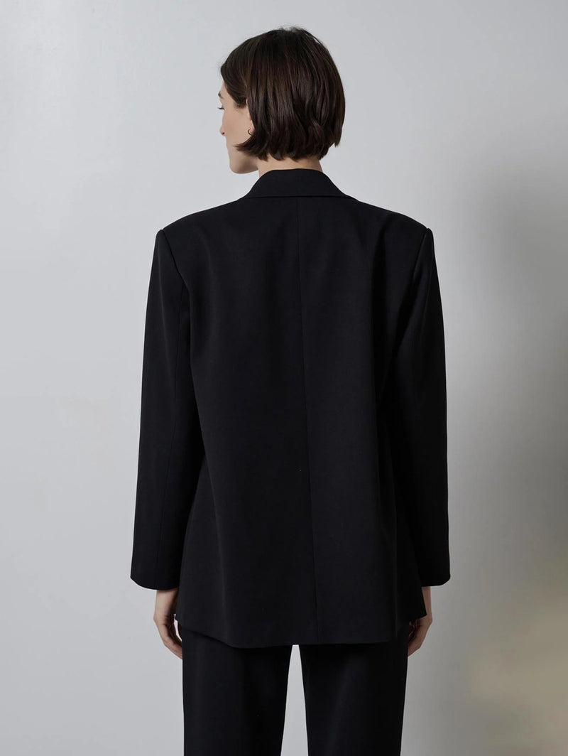 Fairfax Blazer - Black-Velvet-Over the Rainbow