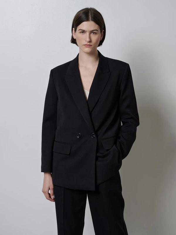 Fairfax Blazer - Black-Velvet-Over the Rainbow