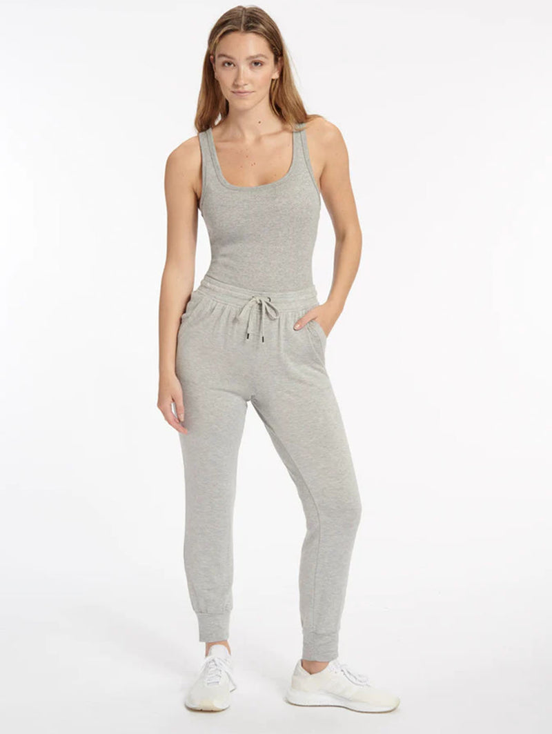 Supersoft Jogger - Heather Grey-SPLENDID-Over the Rainbow