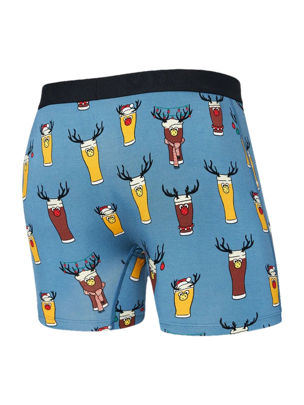 Ultra Super Soft Boxer Brief - Brewdolph Slate-SAXX-Over the Rainbow