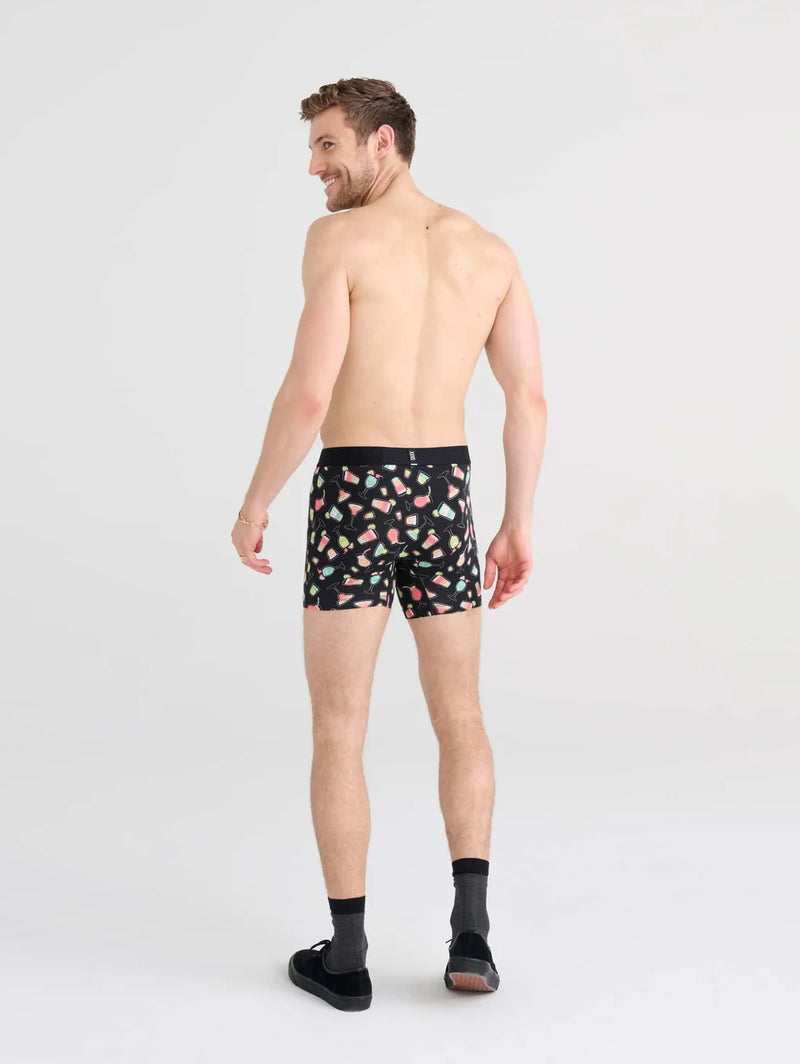 Droptemp Cooling Cotton Boxer Brief - Happy Hour-SAXX-Over the Rainbow