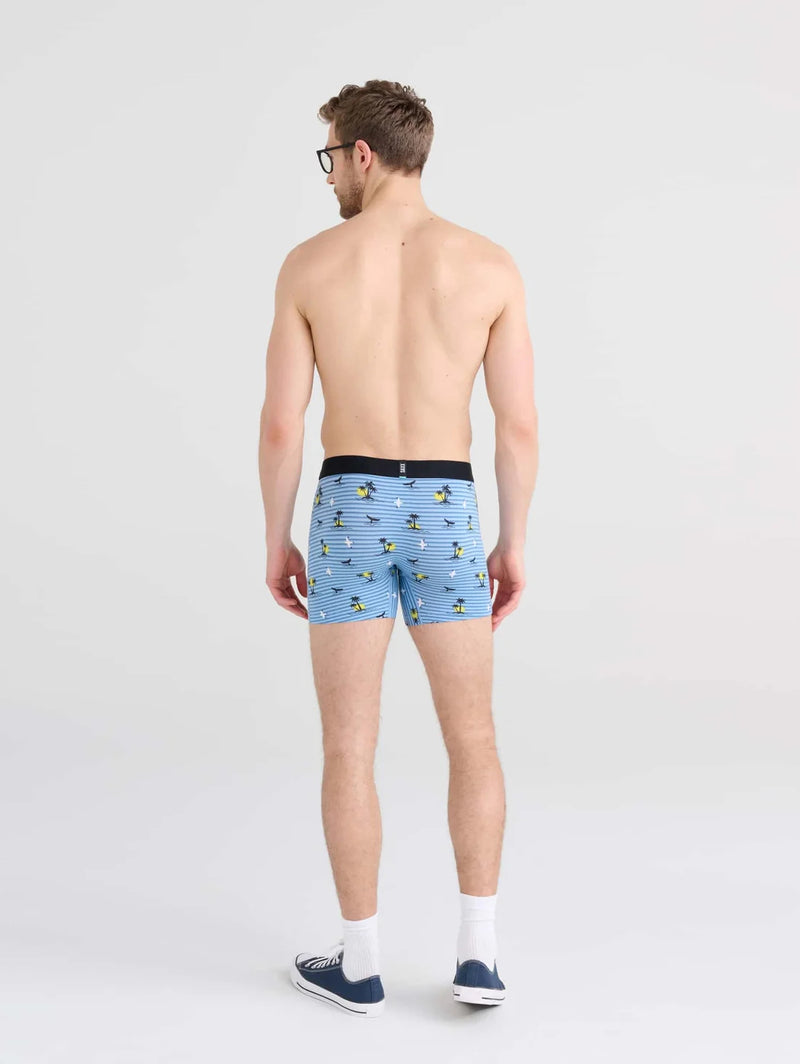 Droptemp Cooling Cotton Boxer Brief - Offshore Breeze Blue-SAXX-Over the Rainbow