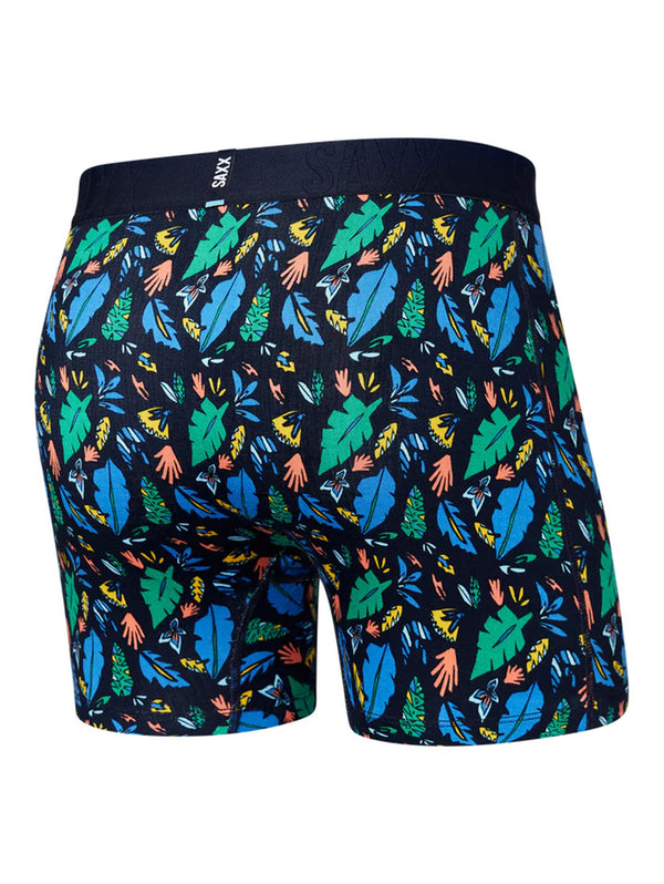 Droptemp Cooling Mesh Boxer - Pop Flora Blue-SAXX-Over the Rainbow