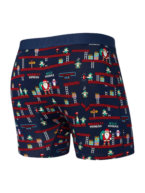 Vibe Supersoft Boxer Brief - Santa's Workshop Navy-SAXX-Over the Rainbow
