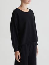Willow Sweatshirt - Black-AG Jeans-Over the Rainbow