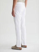 Everett Linen Pant - White-AG Jeans-Over the Rainbow