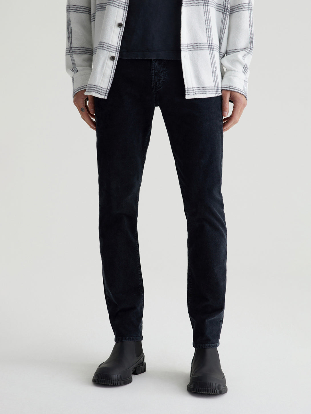 Tellis Modern Corduroy Pant - Sulfur Chilly Night-AG Jeans-Over the Rainbow