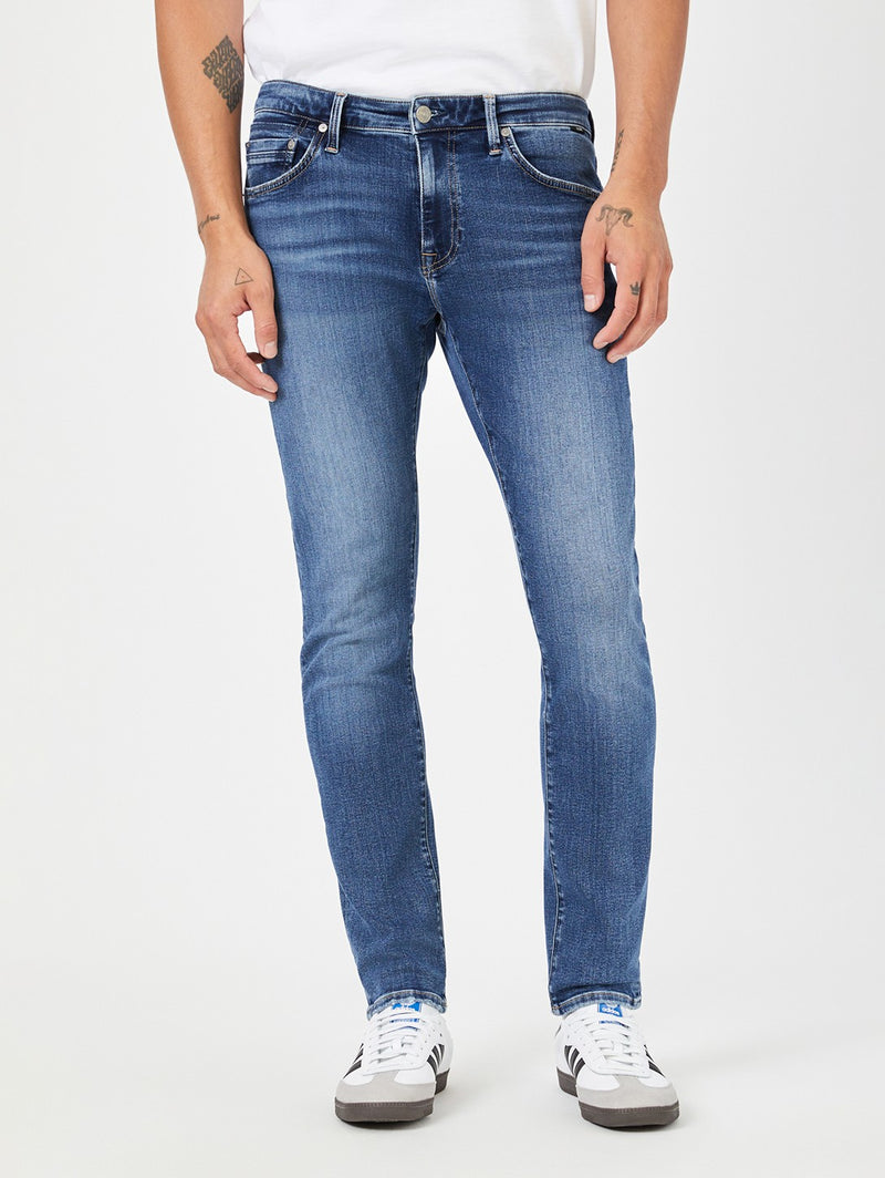 Jake Slim Jean - Mid Organic Vintage-Mavi-Over the Rainbow