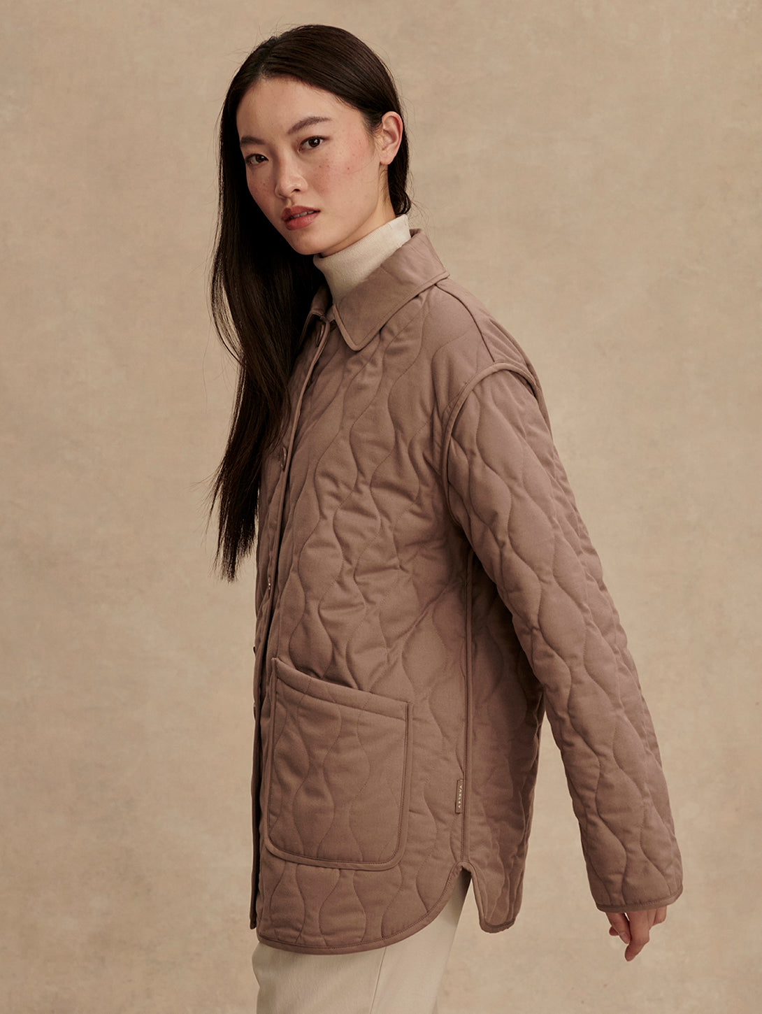 Wilson Relaxed Jacket - Ash Taupe-VARLEY-Over the Rainbow