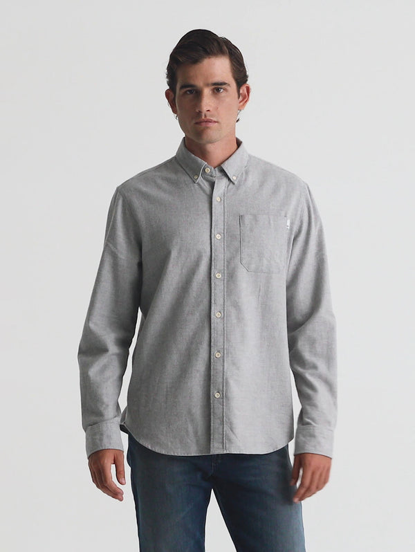 Aiden Dress Shirt - Heather Grey